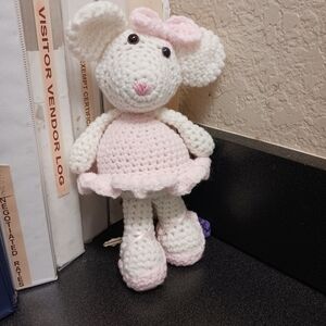 Handmade Crochet Mouse Plush Toy